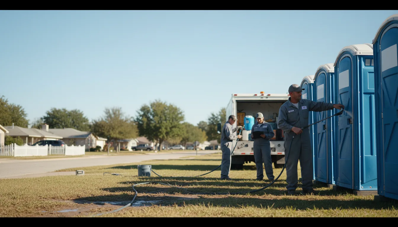 Long-Term Portable Toilet Rental in Jacksonville, AR near me